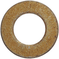 Hillman 7/8 In. SAE Hardened Steel Yellow Dichromate Flat Washer (10 Ct.)
