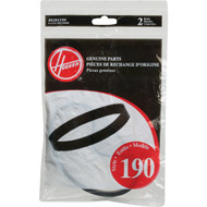Hoover Type 190 Fold Away  Elite  and Soft & Light Vacuum Cleaner Belt (2-Pack)