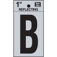 Hy-Ko Vinyl 1 In. Reflective Adhesive Letter  B