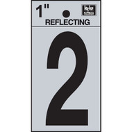 Hy-Ko Vinyl 1 In. Reflective Adhesive Number Two