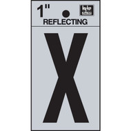 Hy-Ko Vinyl 1 In. Reflective Adhesive Letter  X