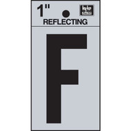 Hy-Ko Vinyl 1 In. Reflective Adhesive Letter  F