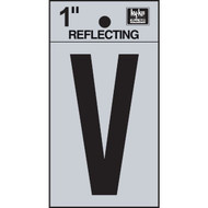 Hy-Ko Vinyl 1 In. Reflective Adhesive Letter  V