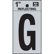 Hy-Ko Vinyl 1 In. Reflective Adhesive Letter  G