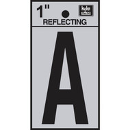 Hy-Ko Vinyl 1 In. Reflective Adhesive Letter  A