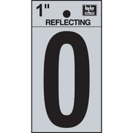 Hy-Ko Vinyl 1 In. Reflective Adhesive Number Zero