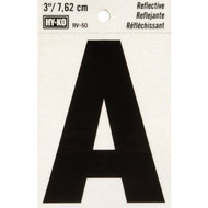 Hy-Ko Vinyl 3 In. Reflective Adhesive Letter  A