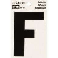 Hy-Ko Vinyl 3 In. Reflective Adhesive Letter  F