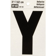Hy-Ko Vinyl 3 In. Reflective Adhesive Letter  Y