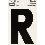 Hy-Ko Vinyl 3 In. Reflective Adhesive Letter  R