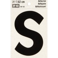 Hy-Ko Vinyl 3 In. Reflective Adhesive Letter  S