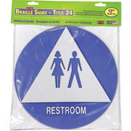 Hy-Ko Plastic Sign  Restroom