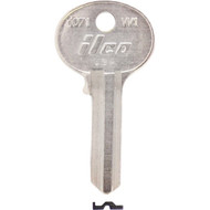 ILCO Wilson Nickel Plated Cam Lock Key  1071 (10-Pack)