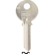 Do it Best Yale Nickel Plated House Key  Y1 / 999-Y1 DIB (10-Pack)