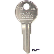 Do it Best Yale Nickel Plated House Key  Y13 / 01122R DIB (10-Pack)