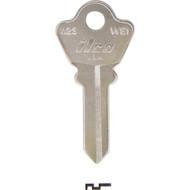 ILCO Welch Nickel Plated Cam Lock Key  1123 (10-Pack)