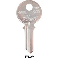 ILCO Yale Nickel Plated House Key  Y220 / 999B (10-Pack)