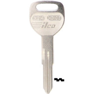 ILCO Honda Nickel Plated Automotive Key  HD103 / X214 (10-Pack)
