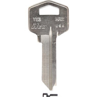 ILCO Harloc Nickel Plated House Key  HR2 / TE3 (10-Pack)