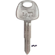 ILCO Hyundai Nickel Plated Automotive Key  HY14 / X236 (10-Pack)
