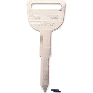 ILCO Honda Nickel Plated Automotive Key  HD90 / X181 (10-Pack)