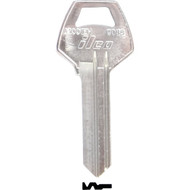 ILCO Corbin Nickel Plated House Key  CO88 / A1001EH (10-Pack)