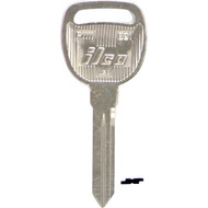 ILCO GM Nickel Plated Automotive Key  B91 / P1111 (10-Pack)