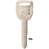 ILCO Honda Nickel Plated Automotive Key  B101 / X250 (10-Pack)