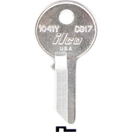 ILCO Chicago Nickel Plated Desk Key CG17 / 1041Y (10-Pack)