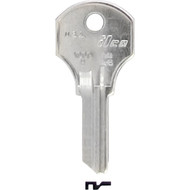 ILCO Corbin Nickel Plated Cam Lock Key  1000V (10-Pack)