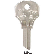 ILCO Corbin Nickel Plated File Cabinet Key CO68 / S1000V (10-Pack)