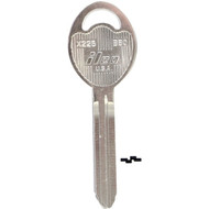 ILCO GM Nickel Plated Automotive Key  B80 / X225 (10-Pack)