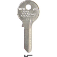 ILCO Viro Nickel Plated Padlock Key VR2 / VR91 (10-Pack)