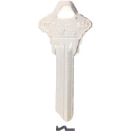 ILCO Schlage Nickel Plated House Key  SC4 / 1145A (10-Pack)
