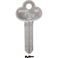 ILCO SKILLMAN Nickel Plated Toolbox Key  SK1 / R1001EN (10-Pack)