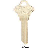 ILCO Schlage Nickel Plated House Key  SC20 / A1145L (10-Pack)