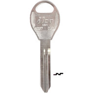 ILCO Nissan Nickel Plated Automotive Key  DA34 / X237 (10-Pack)