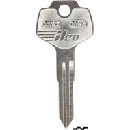 ILCO Nissan Nickel Plated Automotive Key  DA25 / X123 (10-Pack)