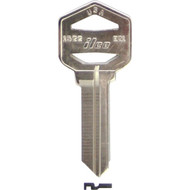 ILCO Kwikset Nickel Plated House Key  EZ1-KW1 (10-Pack)