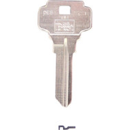 Do it Best Dexter Nickel Plated House Key  DE6 / D1054K DIB (10-Pack)