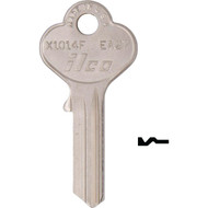 ILCO Eagle Lock Nickel Plated General Use Key  X1014F (10-Pack)