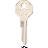 ILCO GM Nickel Plated Automotive Key  B10 / H1098LA (10-Pack)