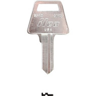 ILCO American Nickel Plated House Key  AM3 / 1045 (10-Pack)