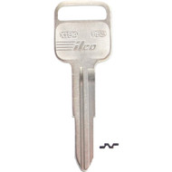 ILCO GM Nickel Plated Automotive Key  B65 / X184 (10-Pack)