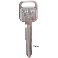 ILCO Honda Nickel Plated Automotive Key  B74 / X198 (10-Pack)