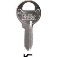 Do it Best Master Nickel Plated Padlock Key  M1 / 1092 DIB (10-Pack)