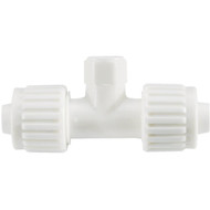 Flair-it 1/2 In. PEX x 1/2 In. PEX x 1/8 In. FPT Schedule 40 PVC Tee