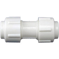 Flair-it Transition 7/8 In. x 7/8 In. OD Poly Alloy (Plastic) PEX Coupling
