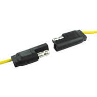 Seachoice 2-Pole 6V  12V  & 24V 12 In. Line Connector
