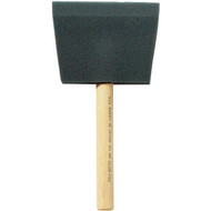 Jen 4 In. Poly Foam Brush with Wood Handle